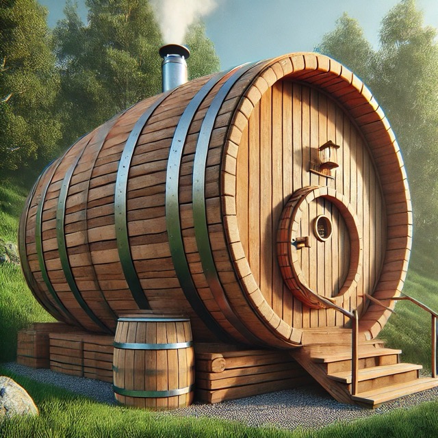Sauna beczkowa
